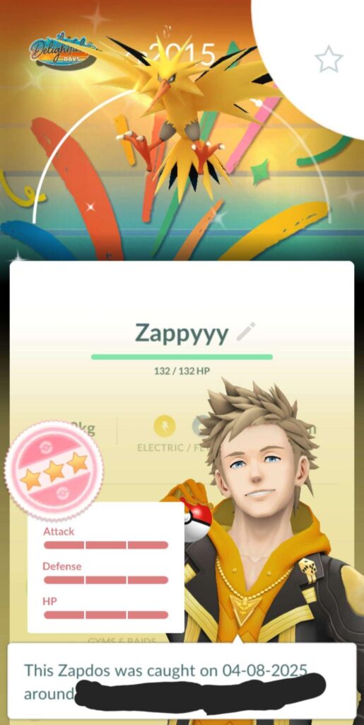Own a Zapdos so rare, even the Pokédex is impressed.. #ShundoGoals