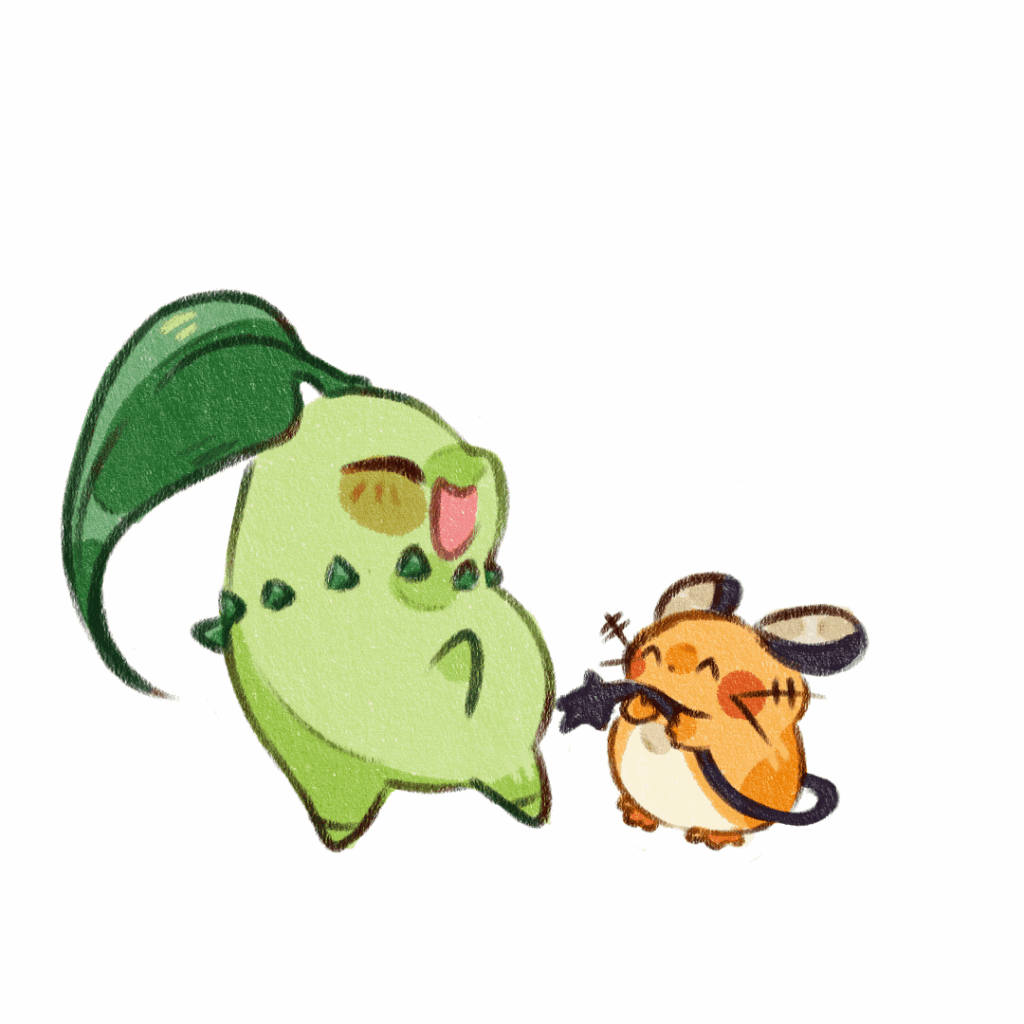 Drew these two cuties [OC]