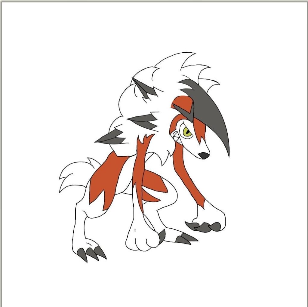 My take on dawn form lycanrock