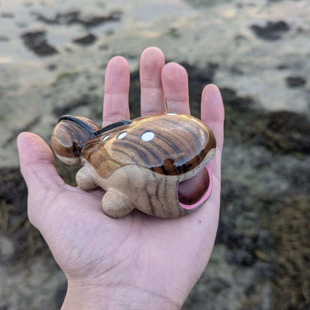 I found this wooden clodsire out in the wild!
