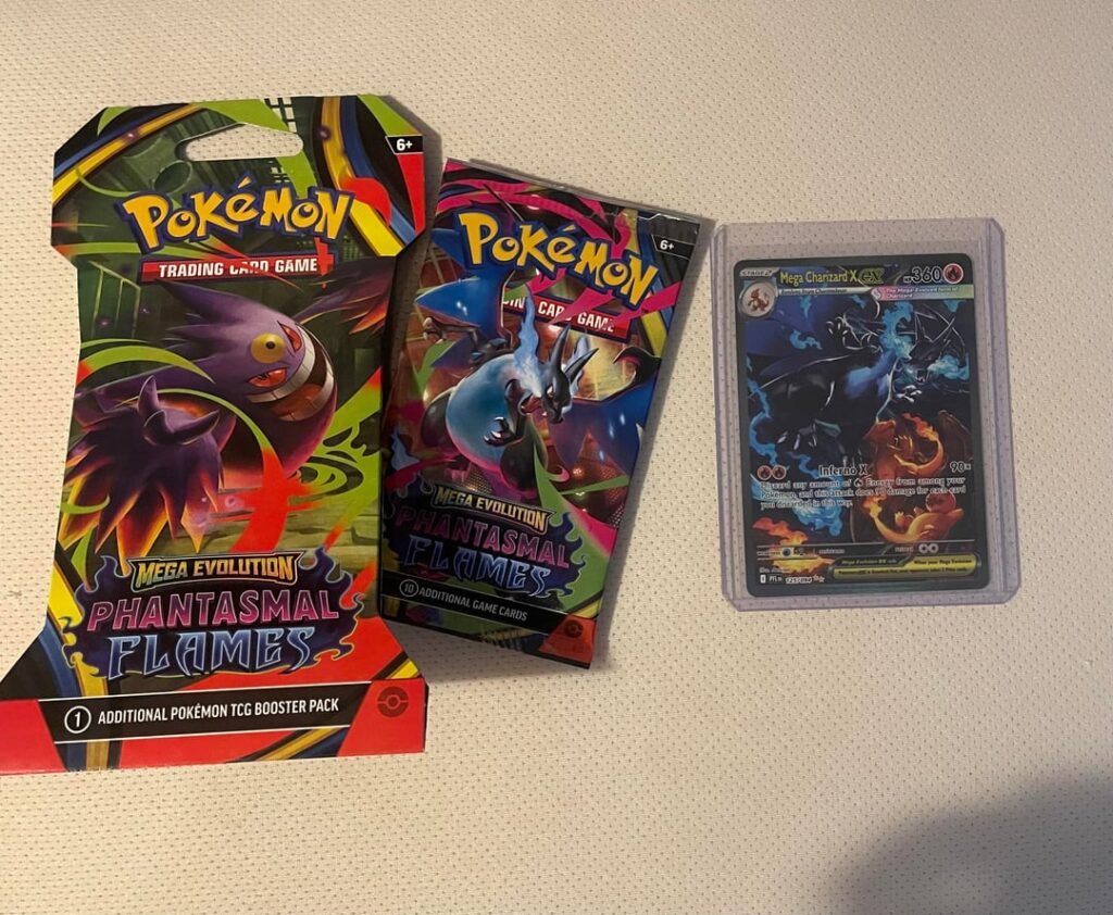 grabbed the last 3 booster packs walgreens had and hit this cutie