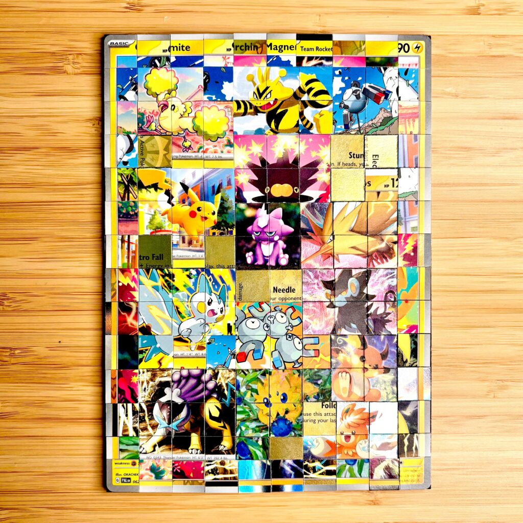 I’m making a series of Pokémon mosaics. Let me know what type you’d like to see next.