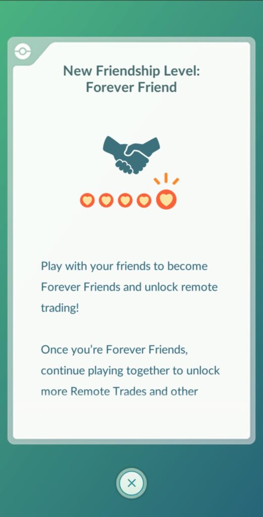 My reaction to the friendship update