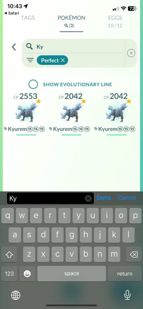 3 Hundo’s in a 4 day span…. Never been so lucky in my life!!! Kyurem…. You’ve been sooo good to me! New favorite Pokemon!