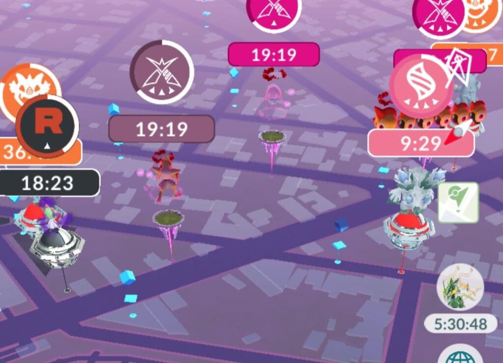 Brown power spot?