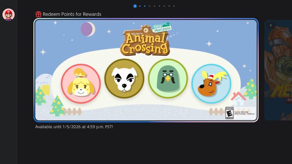 Four new Animal Crossing: New Horizons NSO icons are now available