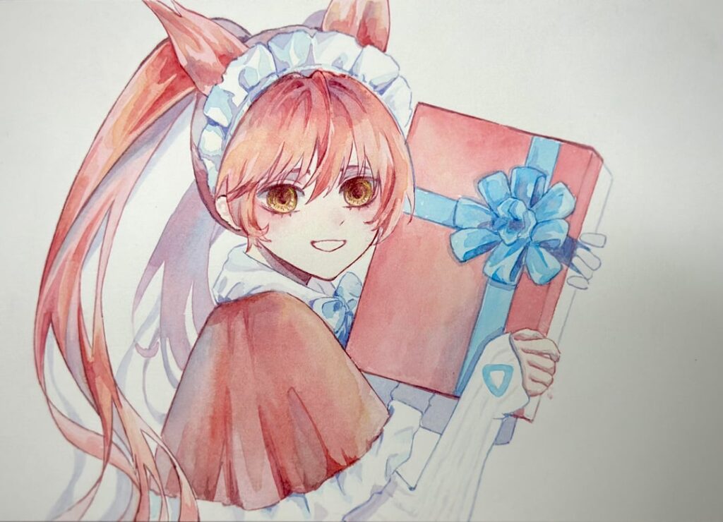 "All Latias wants for Christmas, is you..." | Christmas dress Latias I commissioned to Isanko27 on Shopee