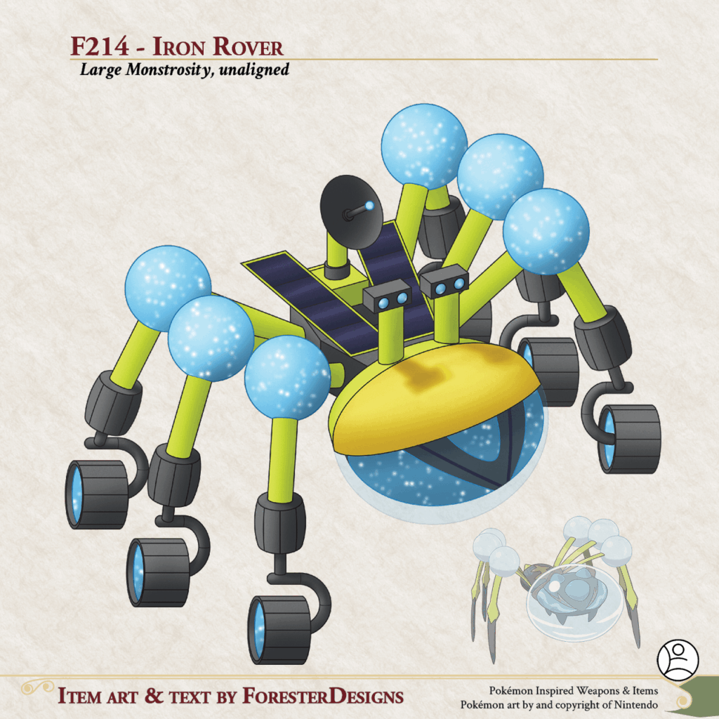 F214 - Iron Rover by ForesterDesigns [D&D5e]