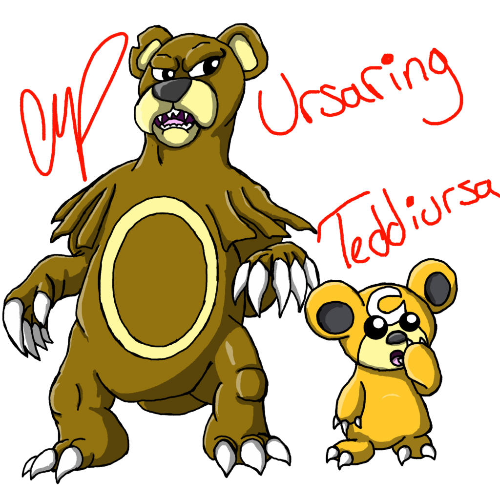 Teddiursa and Ursaring