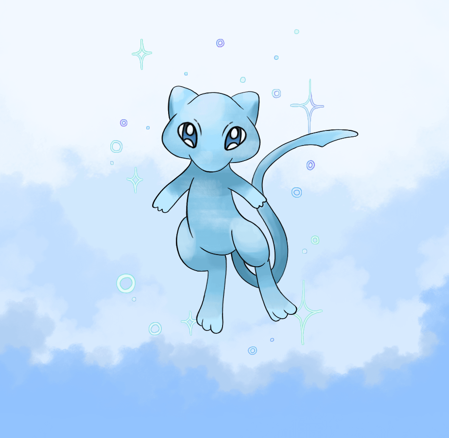 Shiny mew! (OC)