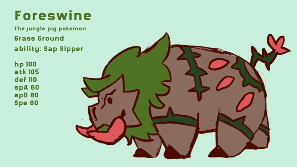 Some fakemon doodles