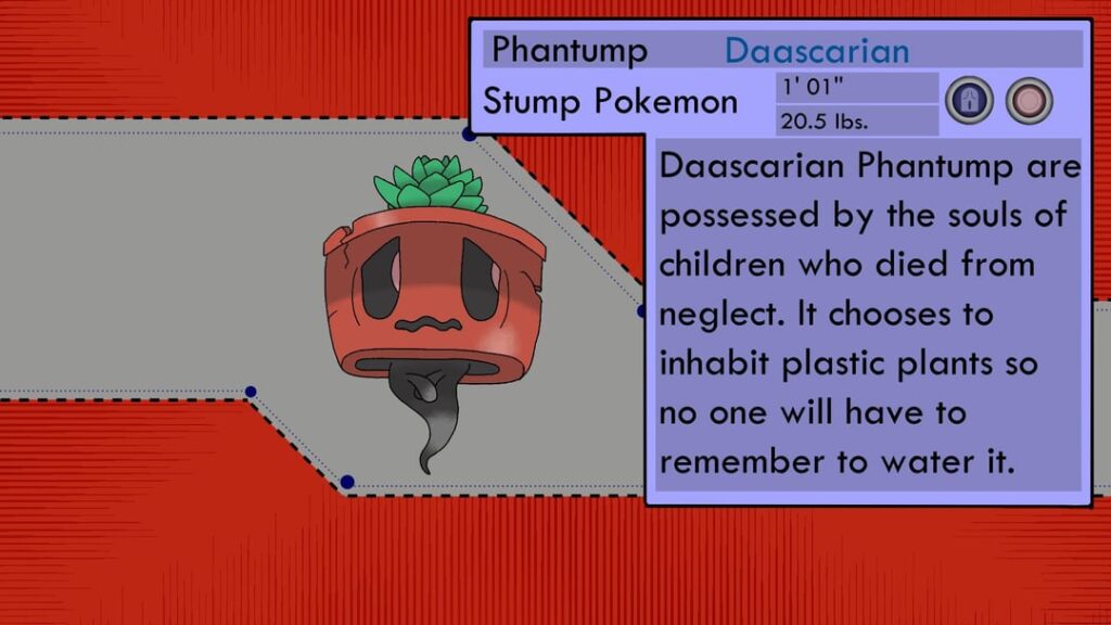Phantump Look A Bit Different In Daascar ... Introducing Daascarian Phantump!