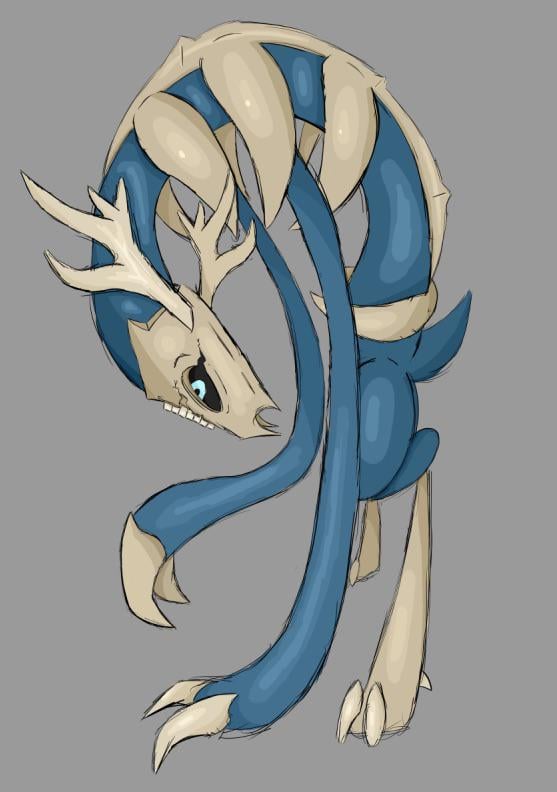 Final stage of my Wendigo-Inspired line!