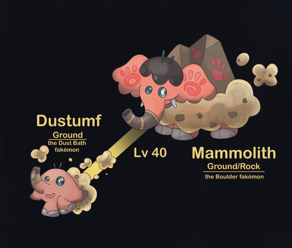 Desert Elephant Fakémon