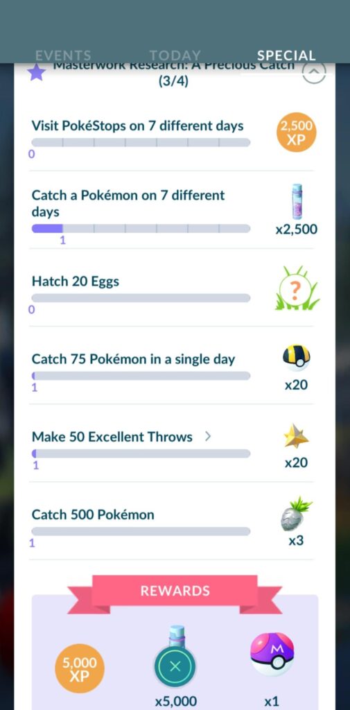 Masterwork Research: A Precious Catch, Page 3/4