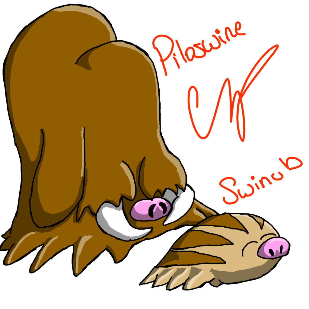 Swinub and Piloswine