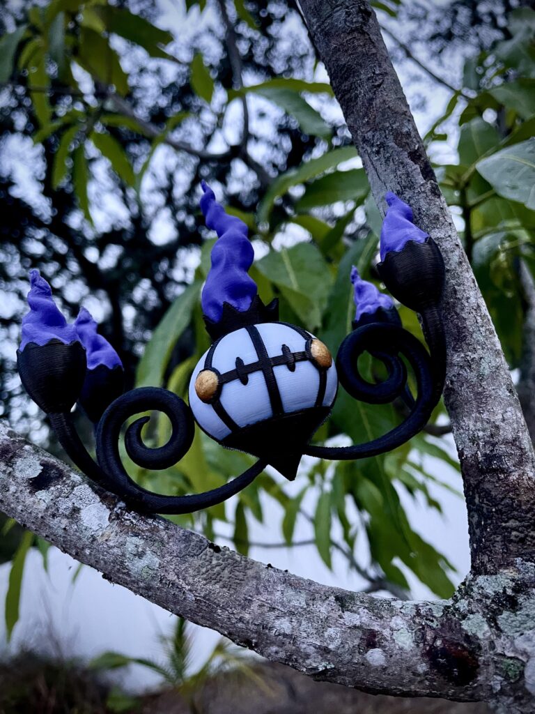 A wild Chandelure appeared [OC]