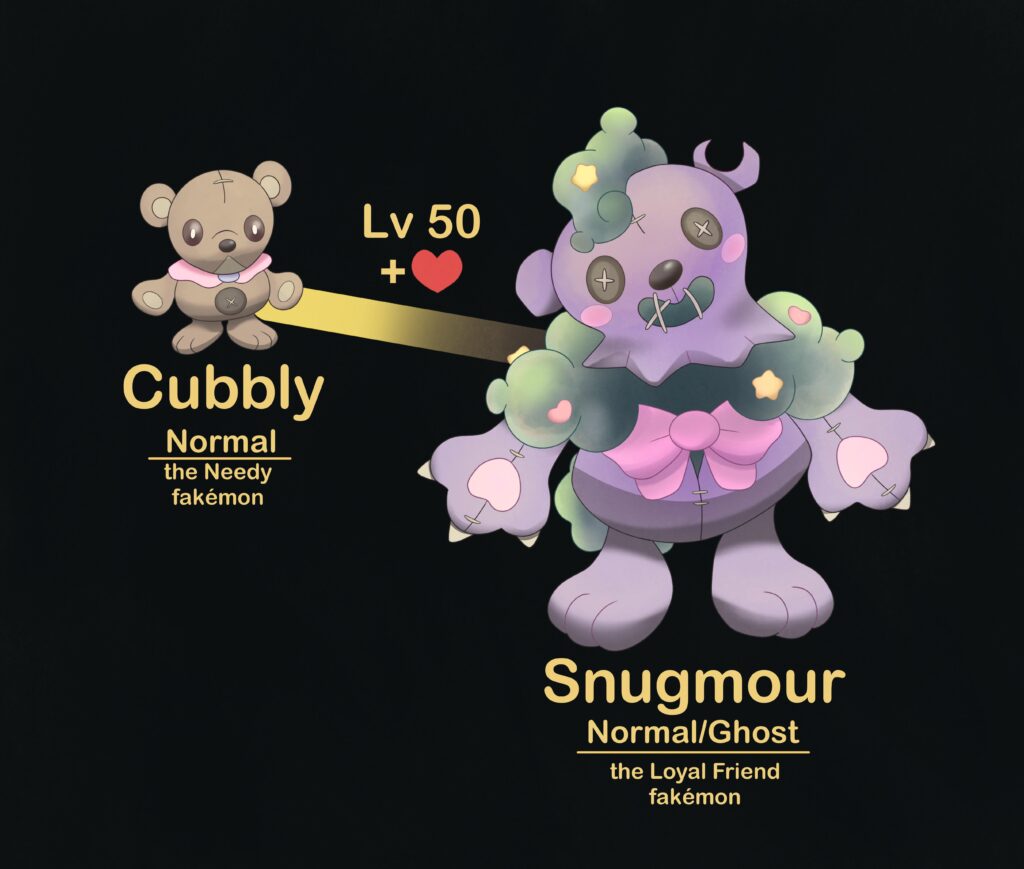 Teddy Bear Fakemon: Cubbly