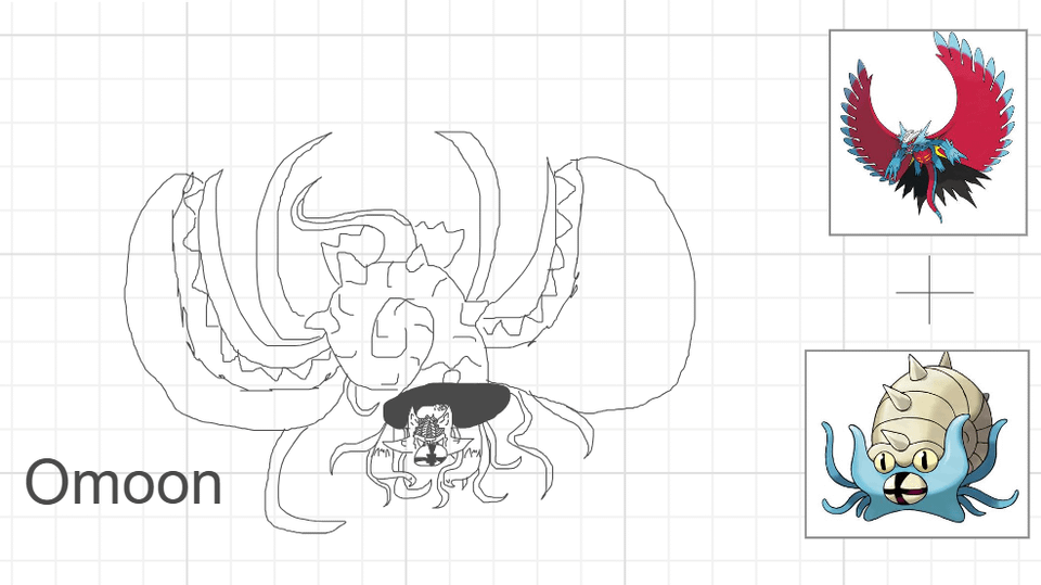 A CROSSIL i made for fun. + bonus, convergent Galarian versions of Unown, Slewown.