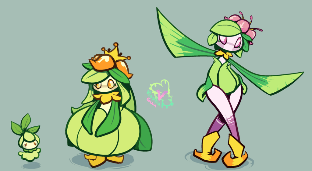 Lilligant Line and Ogerpon