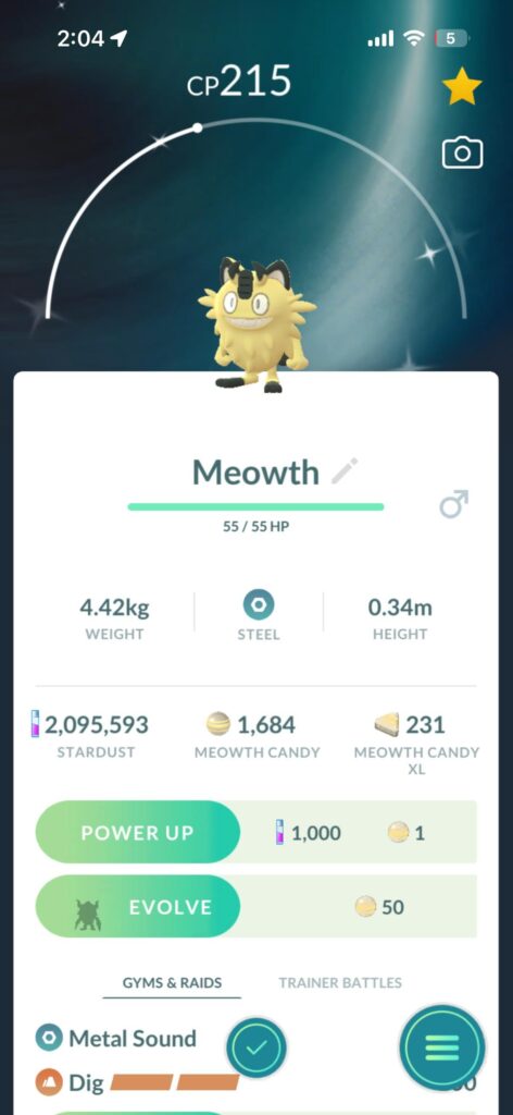 First ever shiny in 325 catches