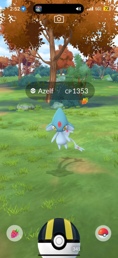 Wild Azelf? Or zorua?