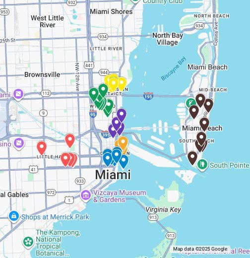 Pokemon Go City Safari: Miami 2025 Map