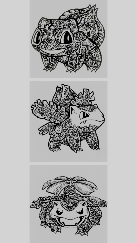 Drawing the first starter ! :D