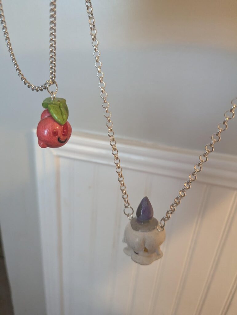 Handmade Litwick and Cherubi Necklaces!