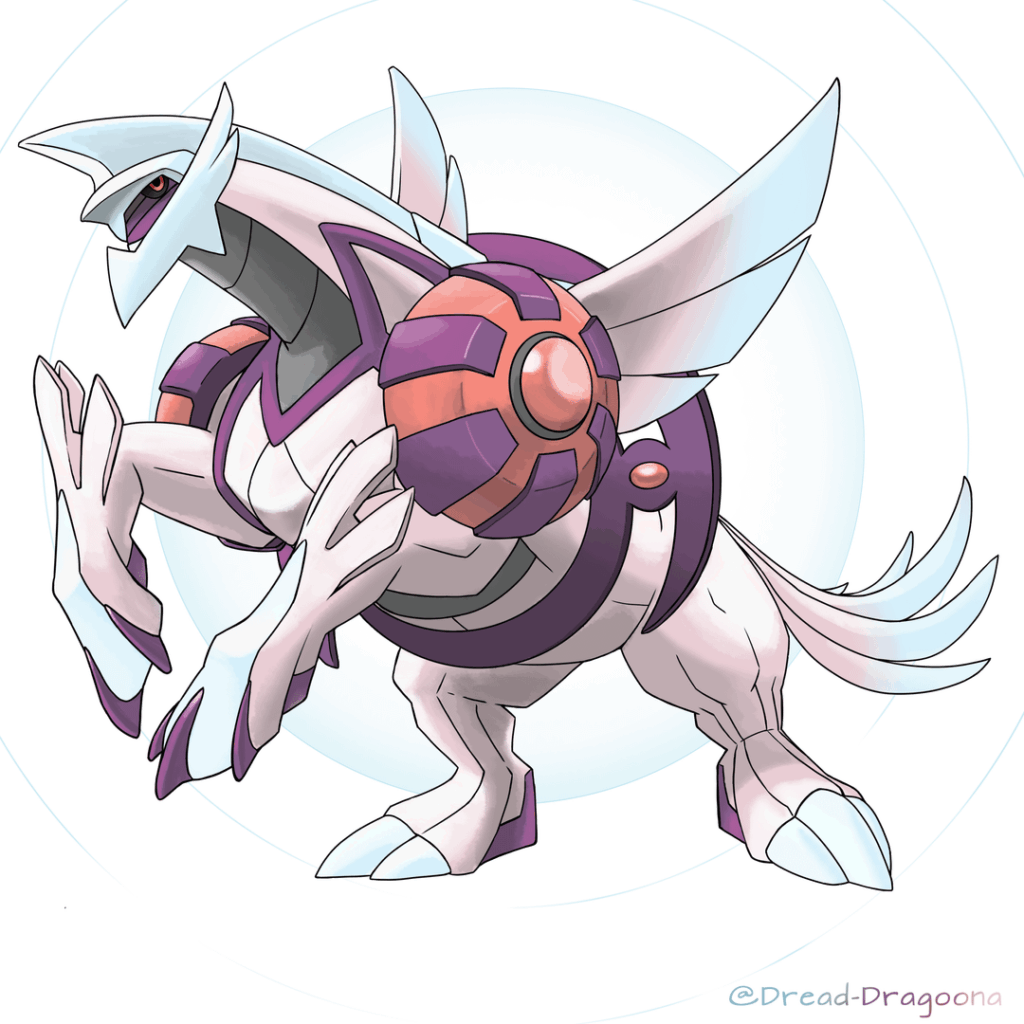 Palkia Origin form and Samurott redesign