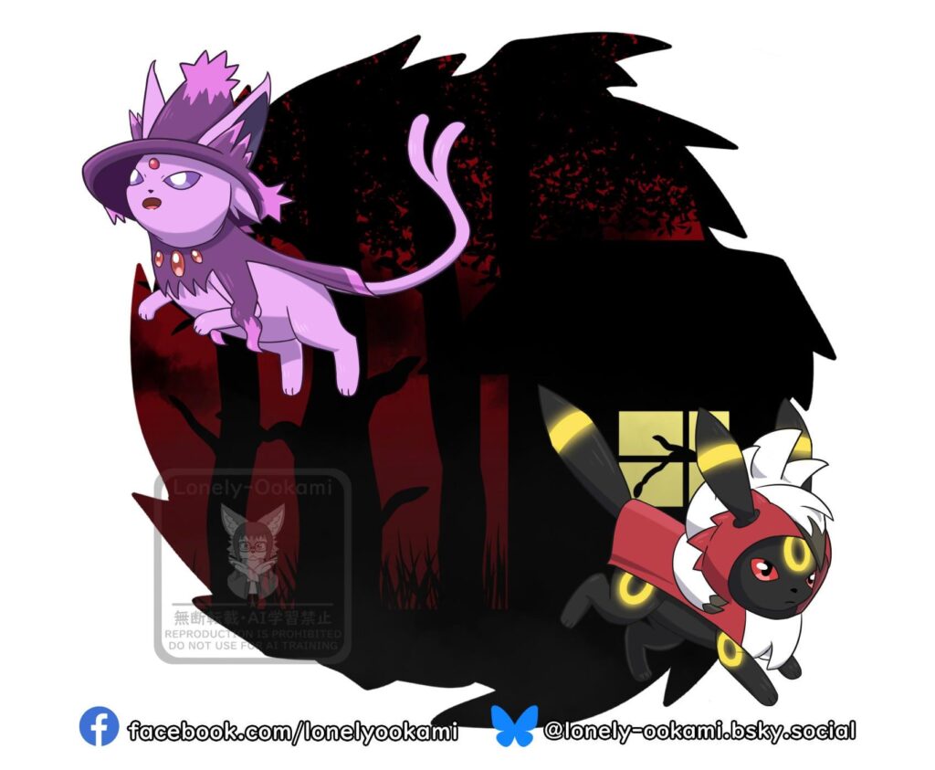 [OC] The Ghost, The Werewolf, and The Fright