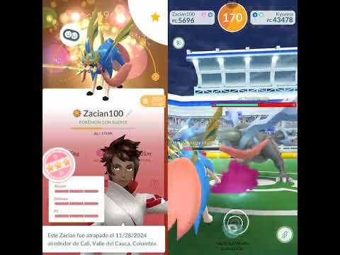 Raid Solo Kyurem/Dragon Breath/Dragon Claw VS Crowned Sword Zacian(Snow Weather, No🗡️)