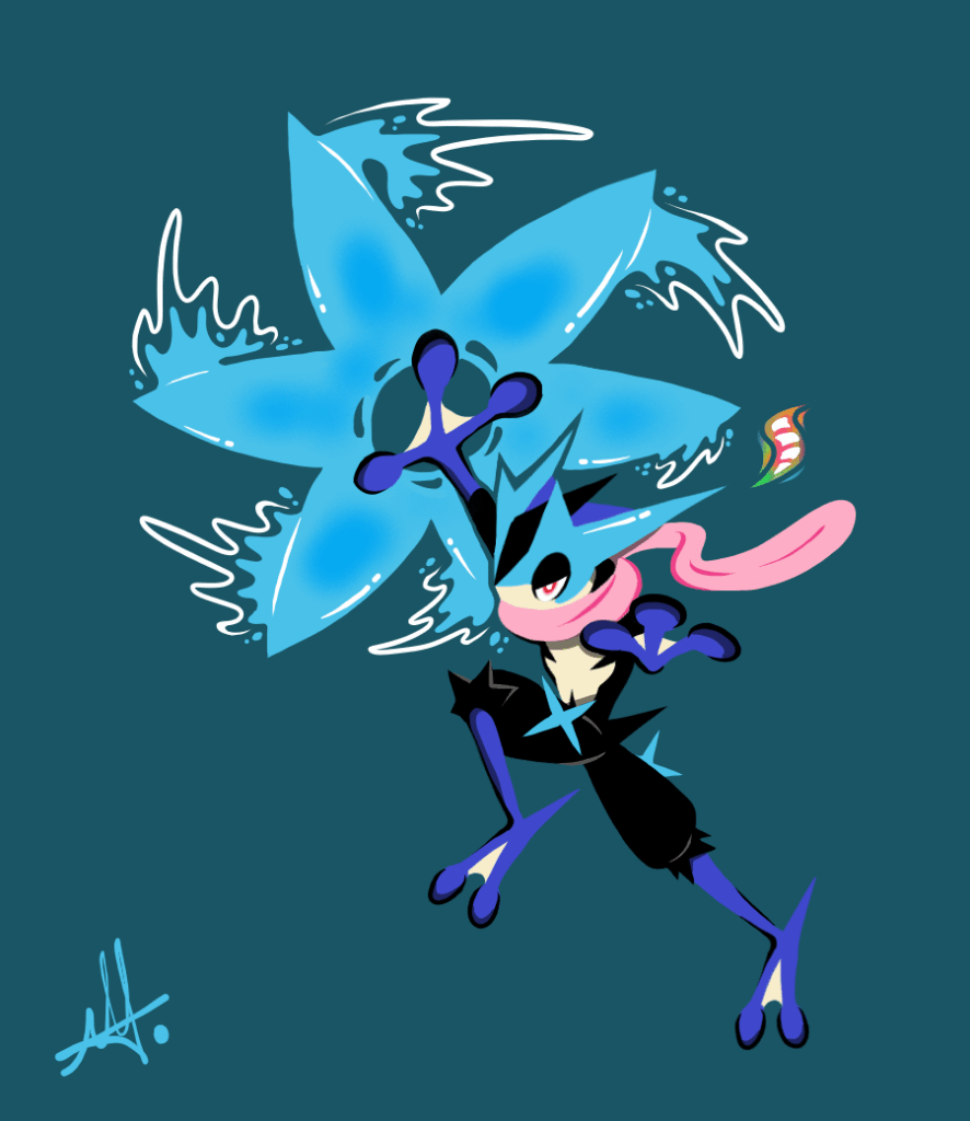 Mega Greninja [OC]