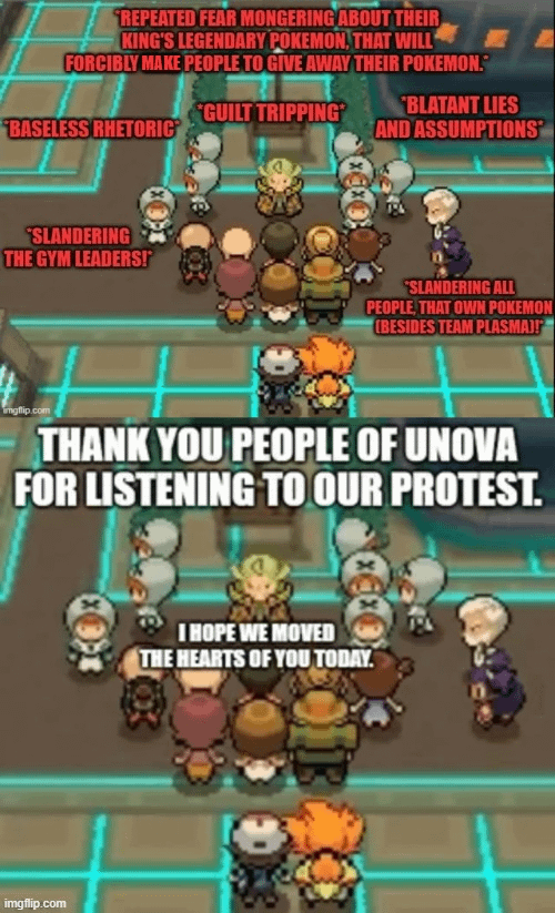 Team Plasma events be like: