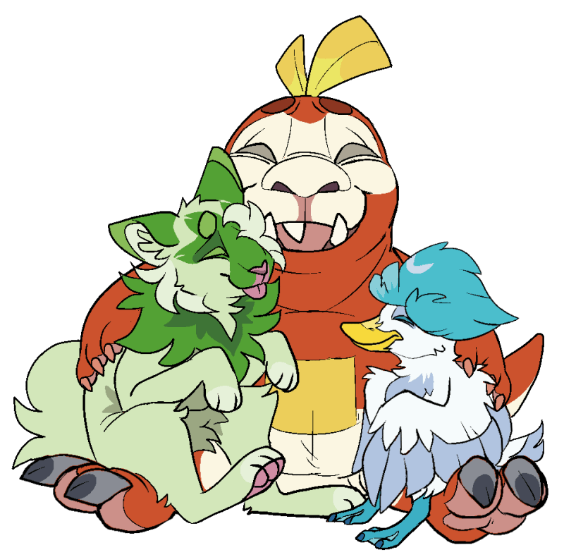 (oc) 🔴 paldea pals!