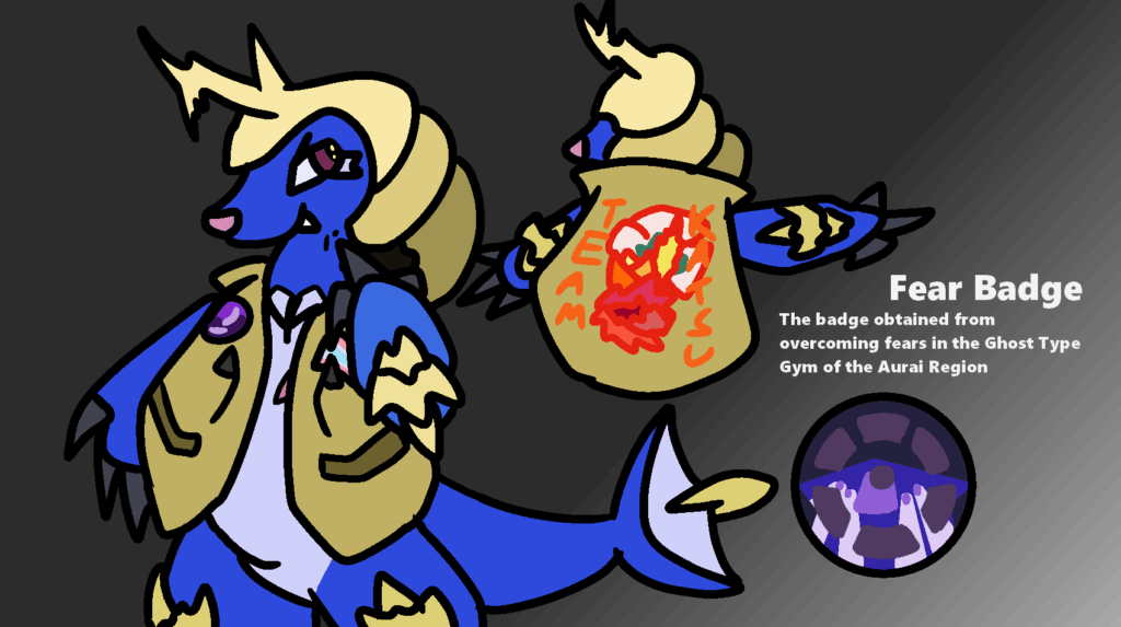 [OC] Right before the tournament, Rokk finally found an old jacket that fits him and sunk some money into customizing it to fit him! He's ready to roll!