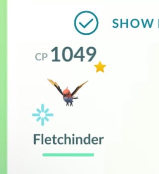 My first uncommon and I purified it without checking its ivs