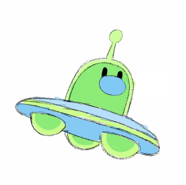 Unifentified Flying type Diglett By @PaulDrawsArt & @yasuni_himself