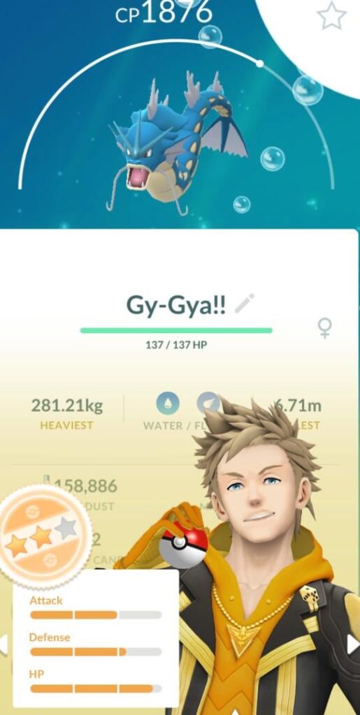 My best Gyarados. Should I mega?