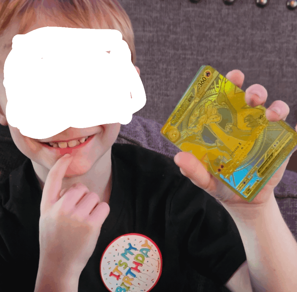 Pokemon machine ETB for my sons 7th birthday