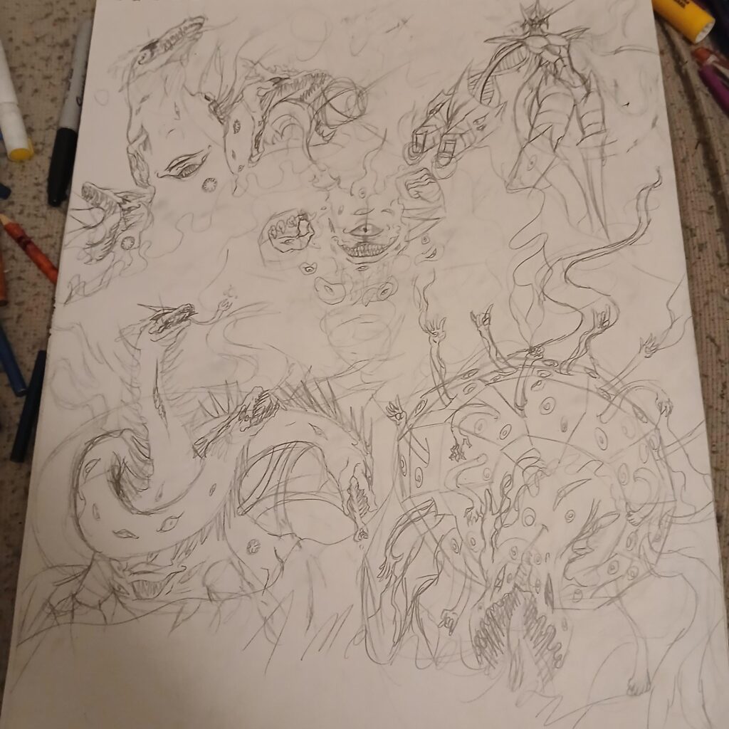 [OC] the twisted creations, the AMAGI crew