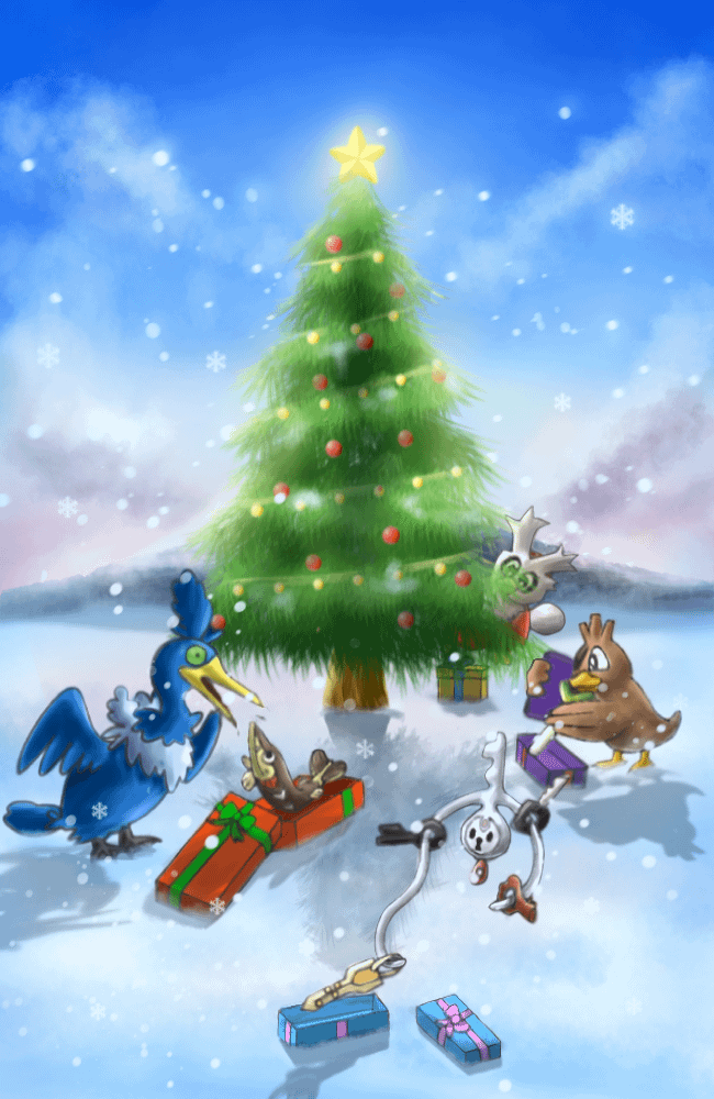 [OC] Pokemon Christmas presents!