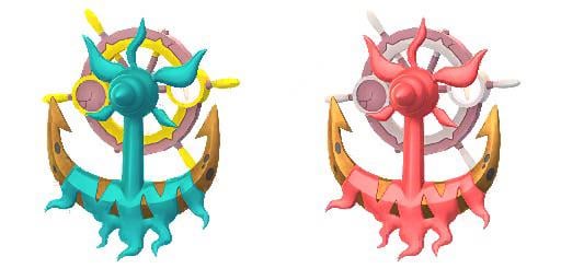 Dhelmise Shiny Comparison