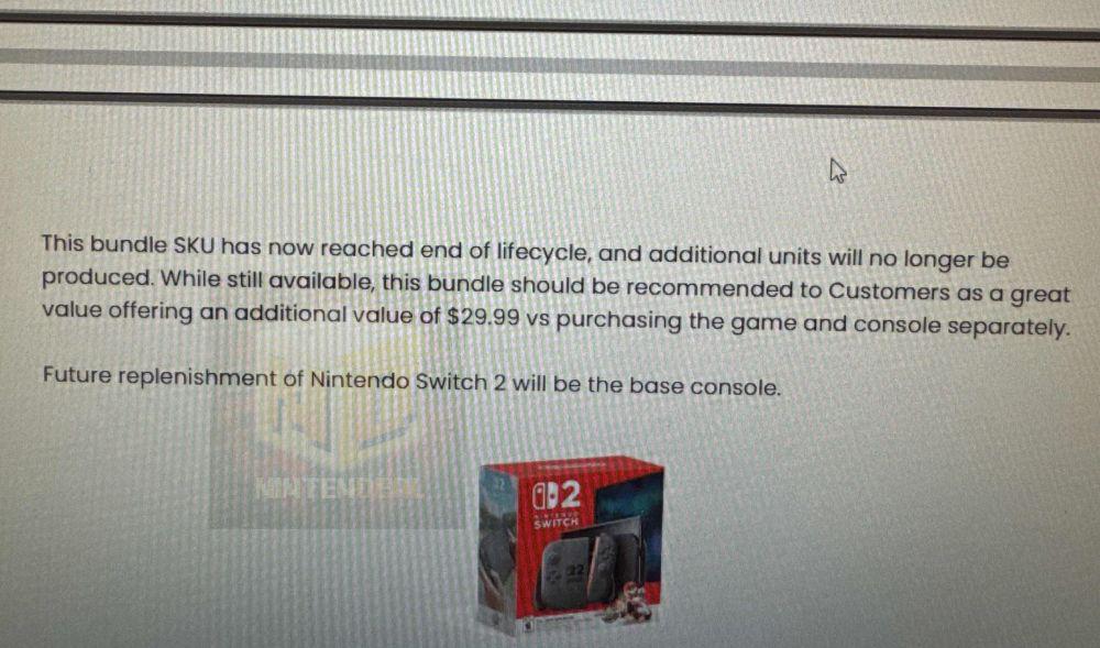 Nintendeal: The Switch 2 Mario Kart World bundle has officially ended production according to an internal GameStop memo