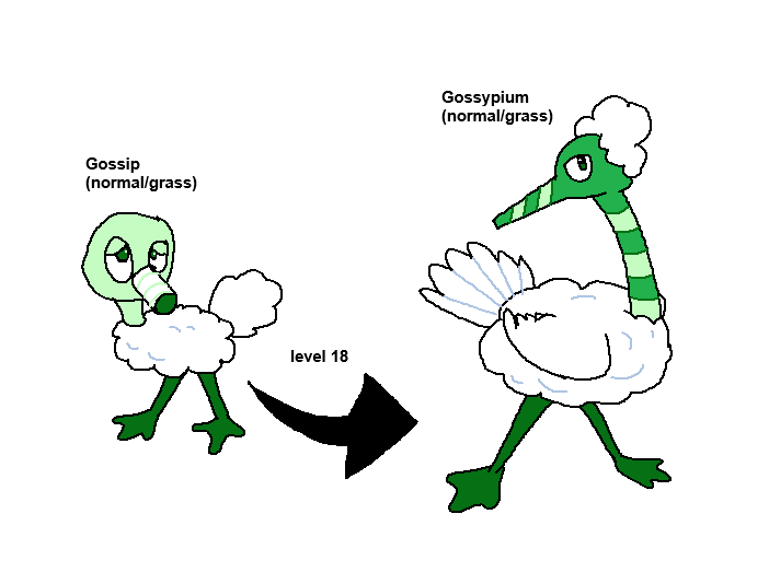 Part of a series of Pokemon based on English words