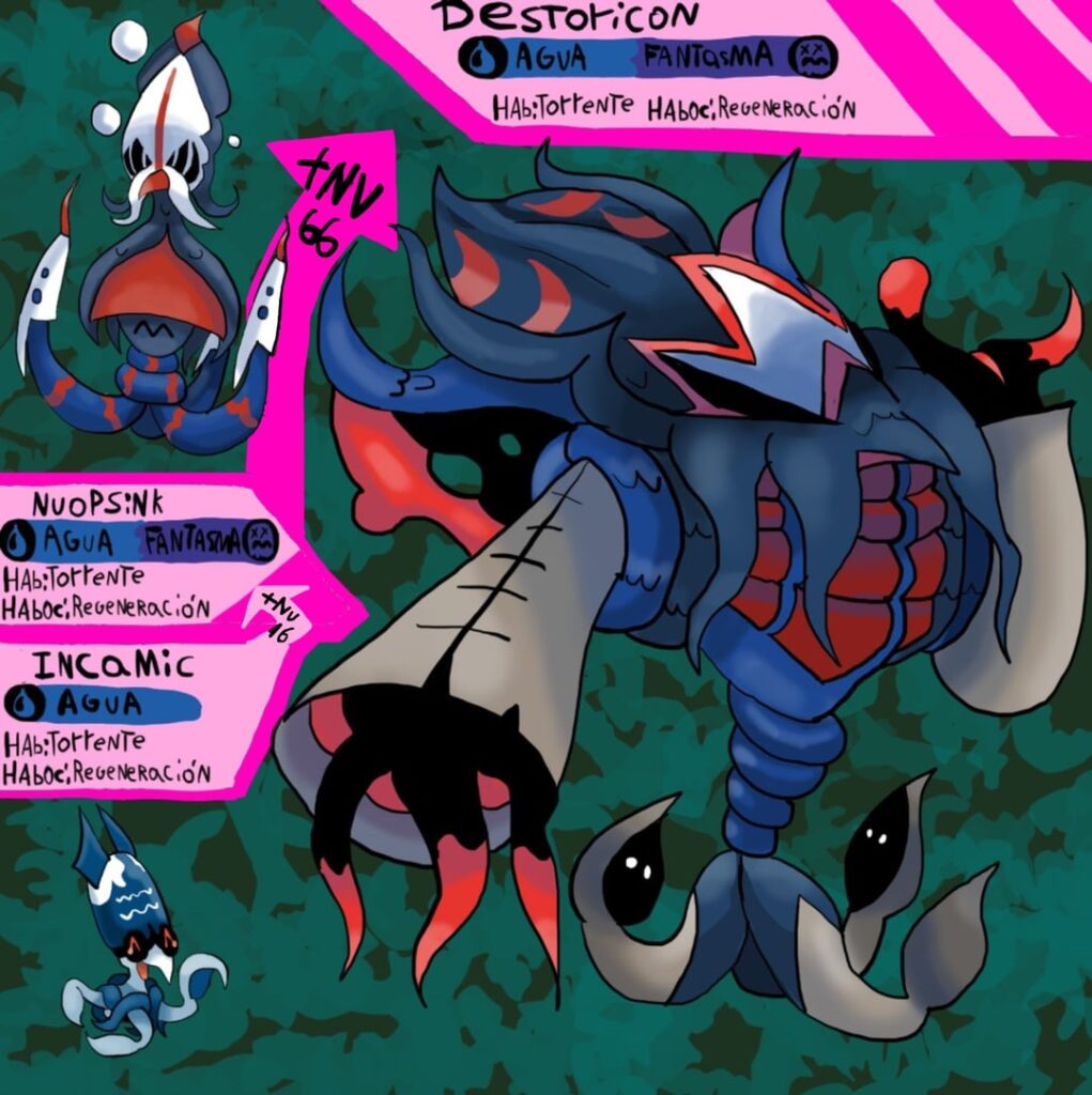 Me dieron ganas de redibujar a uno de los primeros starters que publique, no se ustedes, pero para mí quedo genial