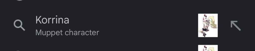 I always thought something about her felt Henson-y