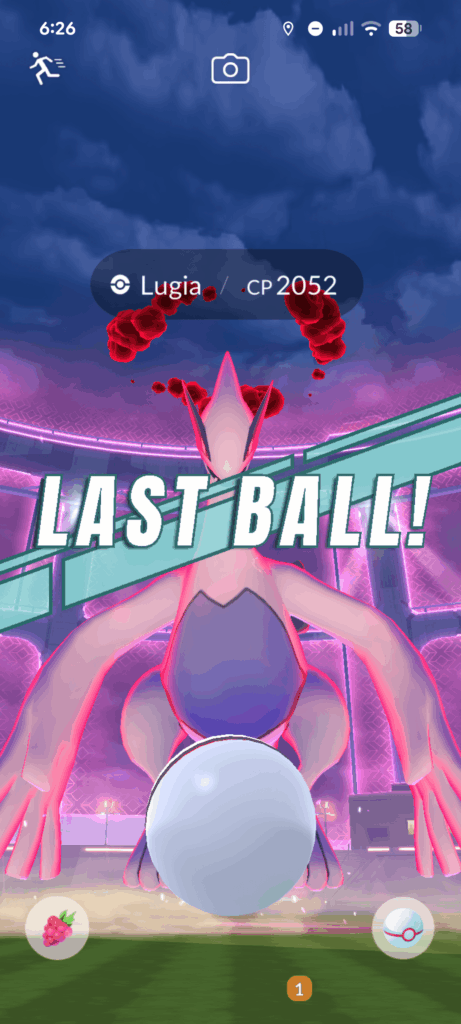 Routine complaint about raids having 2% catch rate with excellent curve ball and gold razz