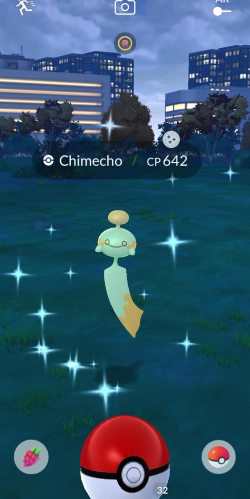 Got a cool shiny on my birthday 😄😍
