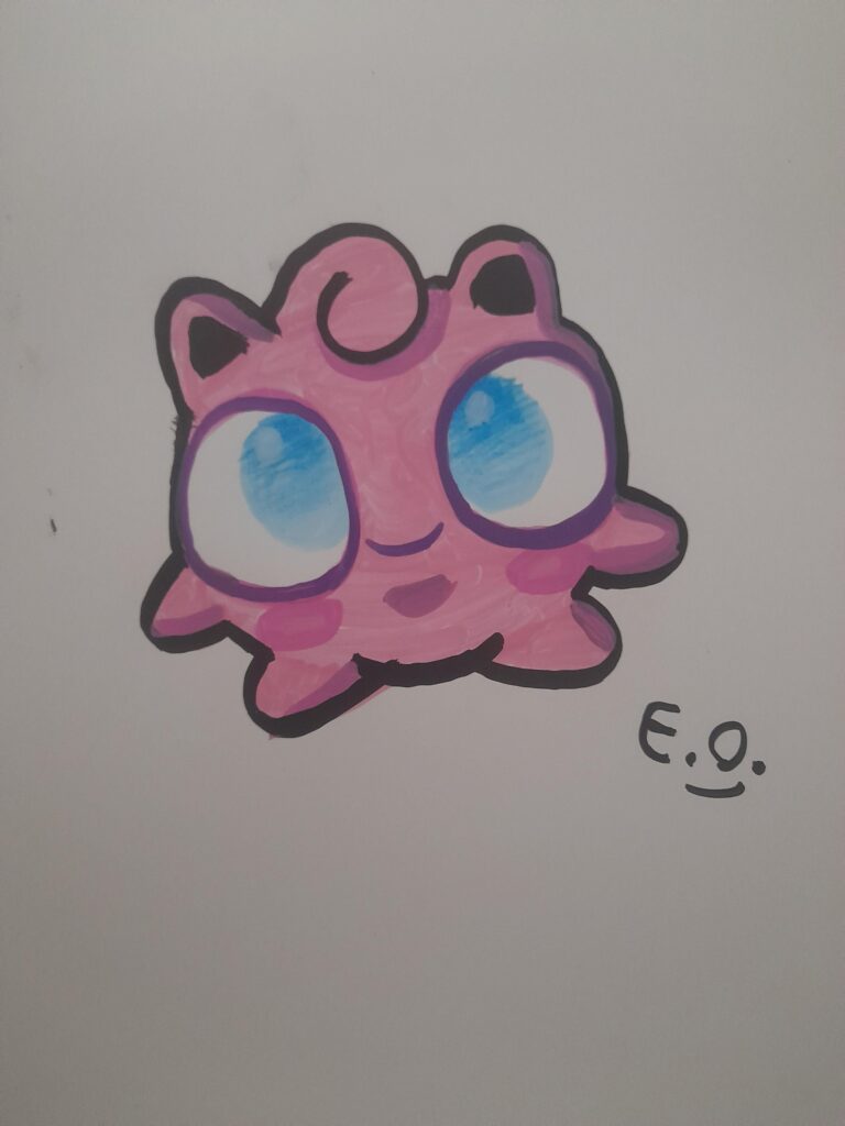 My drawing of Jigglypuff